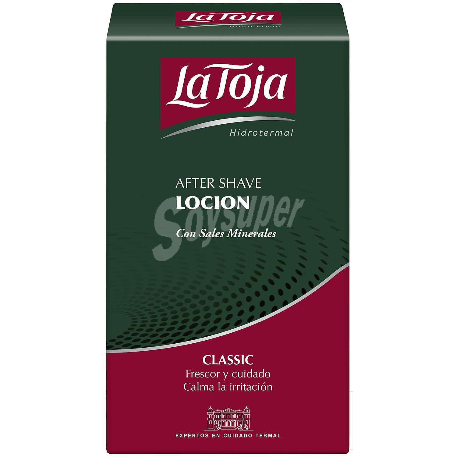 Loción after shave clásico