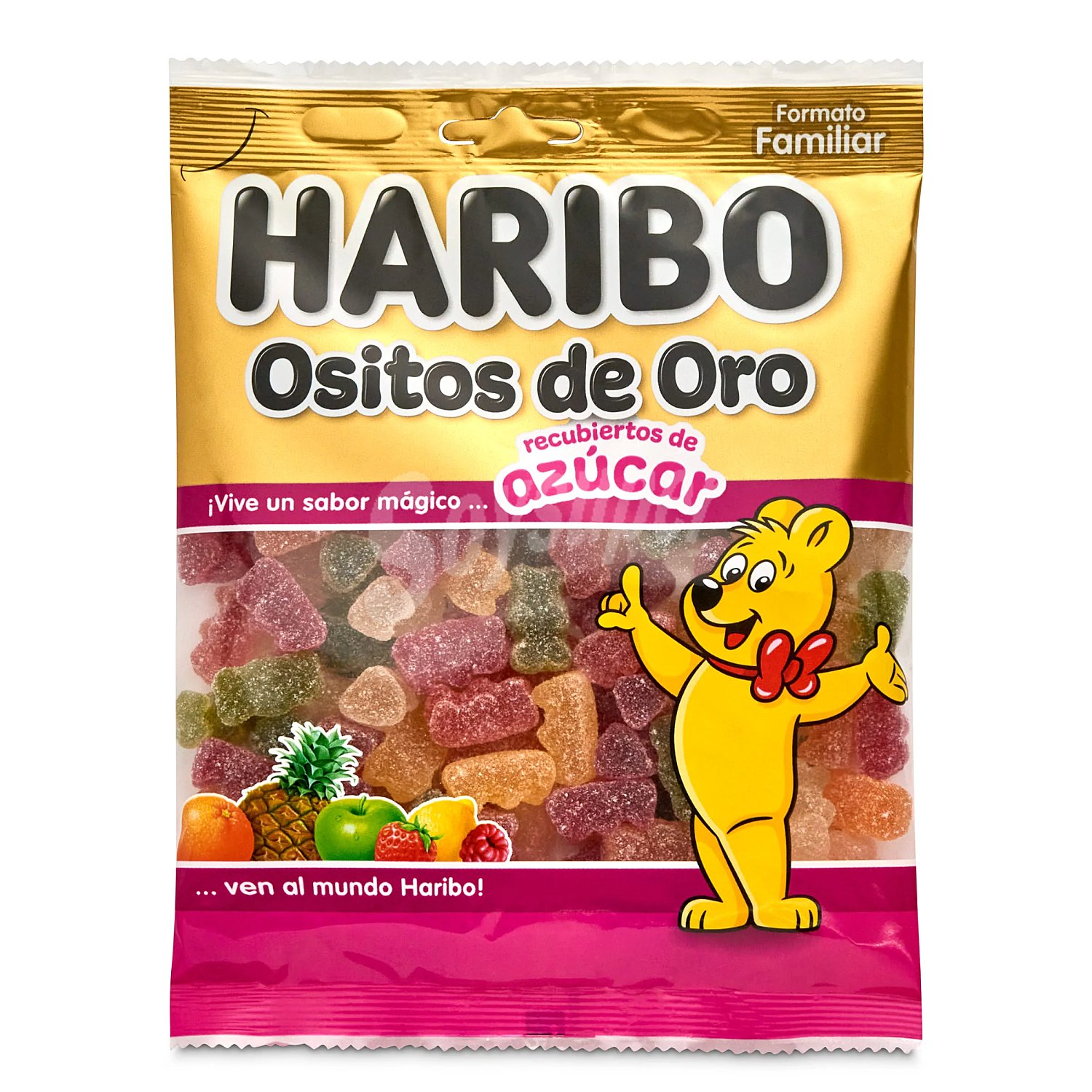 Golosinas ositos de oro recubiertos de azúcar Haribo