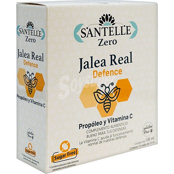 Jalea Real, Propóleo y Vitamina C sin gluten ápsulas