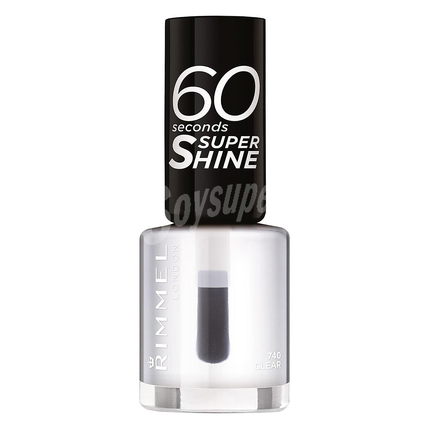 Laca de uñas 60 Seconds Super Shine 740 Clear Rimmel