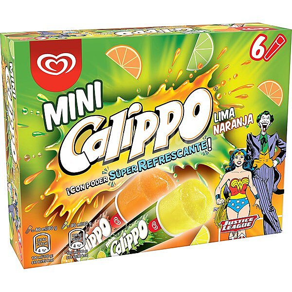 Mini mix sabor naranja y limón sin gluten 6 unidades