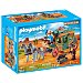 Conjunto de juego Diligencia con 2 figuras, carro tirado por caballos y accesorios, Western 70013 playmobil