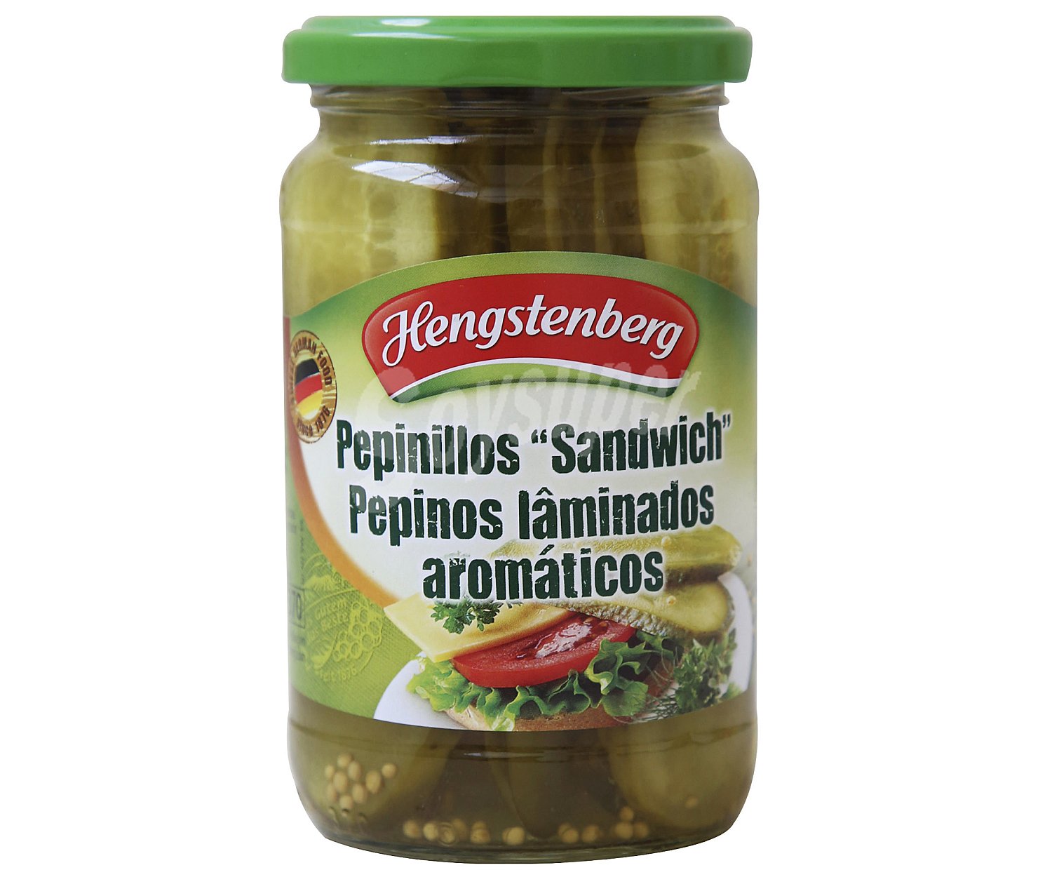 Hengstenberg Pepinillos sandwich hengstenbertg