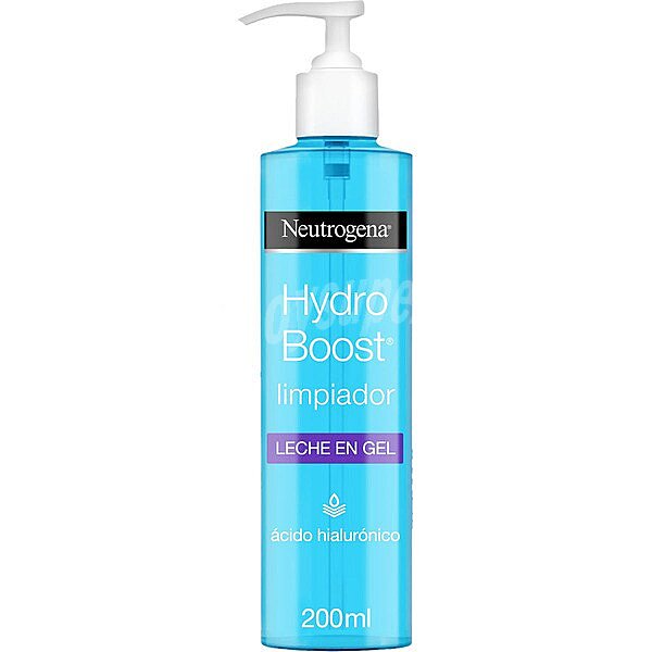 Hydro Boost leche limpiadora hidratante en gel sin aclarado retira el maquillaje y refuerza la hidratación