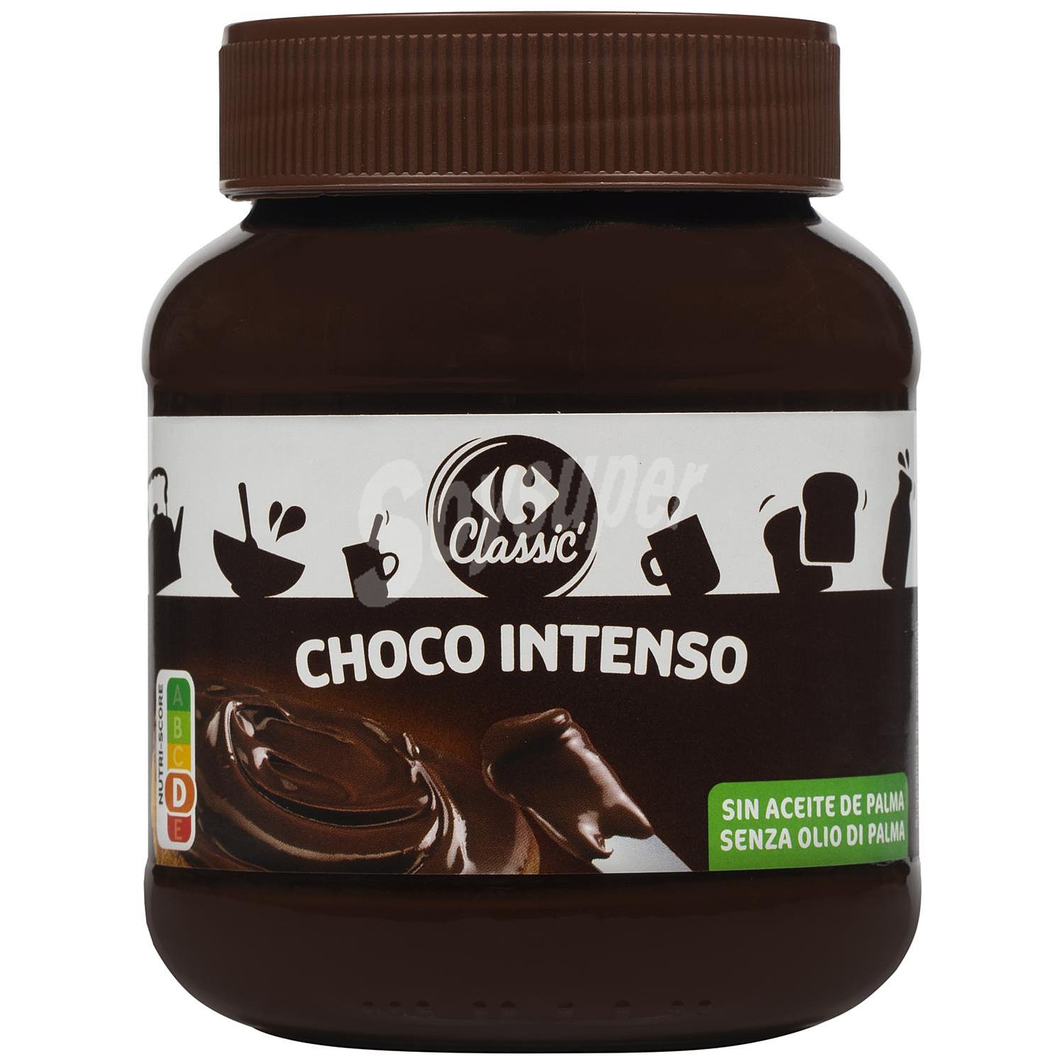 Crema de chocolate Carrefour Classic sin aceite de palma