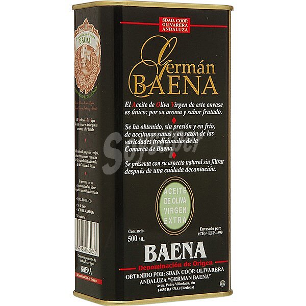 Aceite de oliva virgen extra