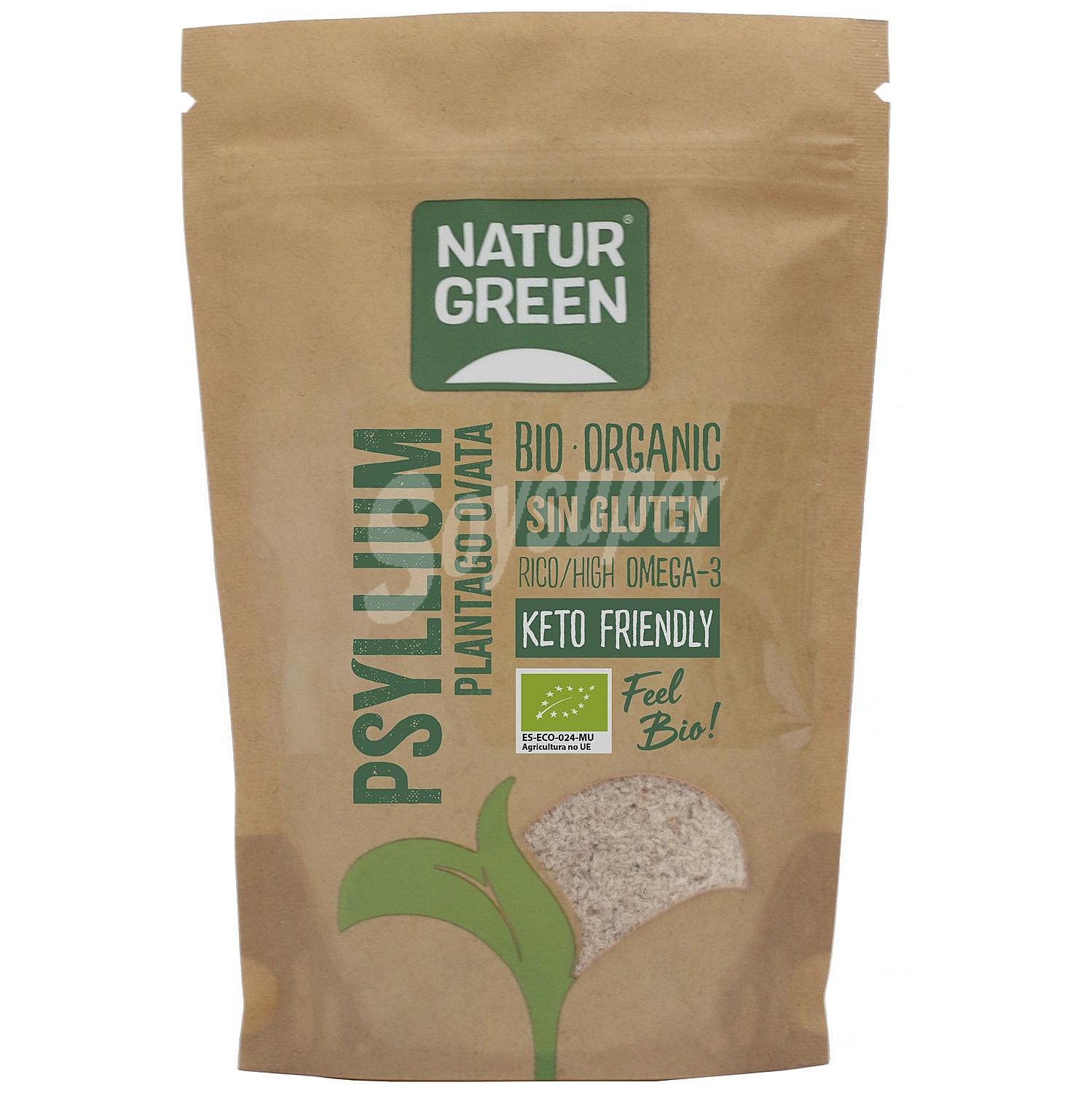 Psyllium ecológico Naturgreen sin gluten doy G