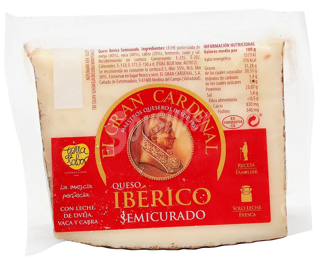 Quesos Ibérico semicurado