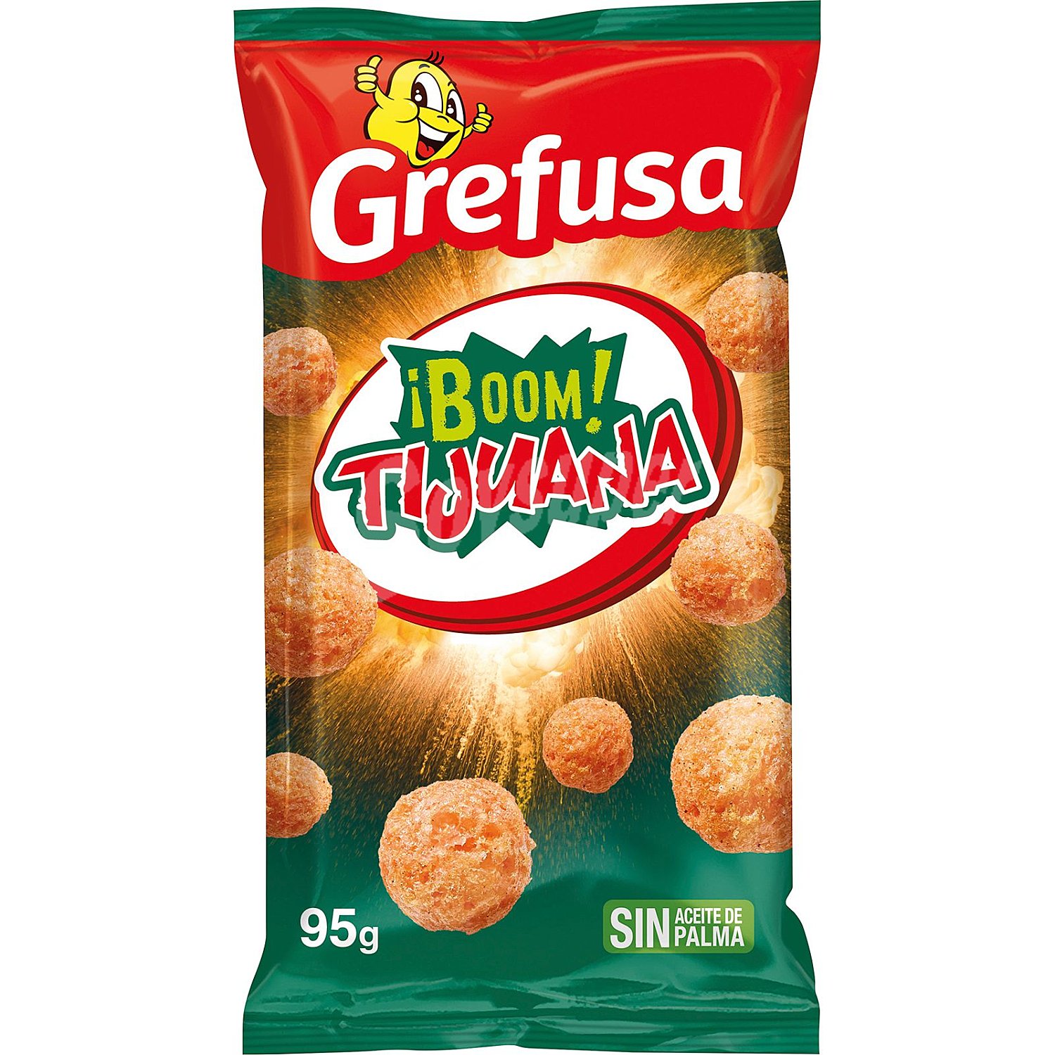 Snack de maíz sabor Tijuana boom tijuana