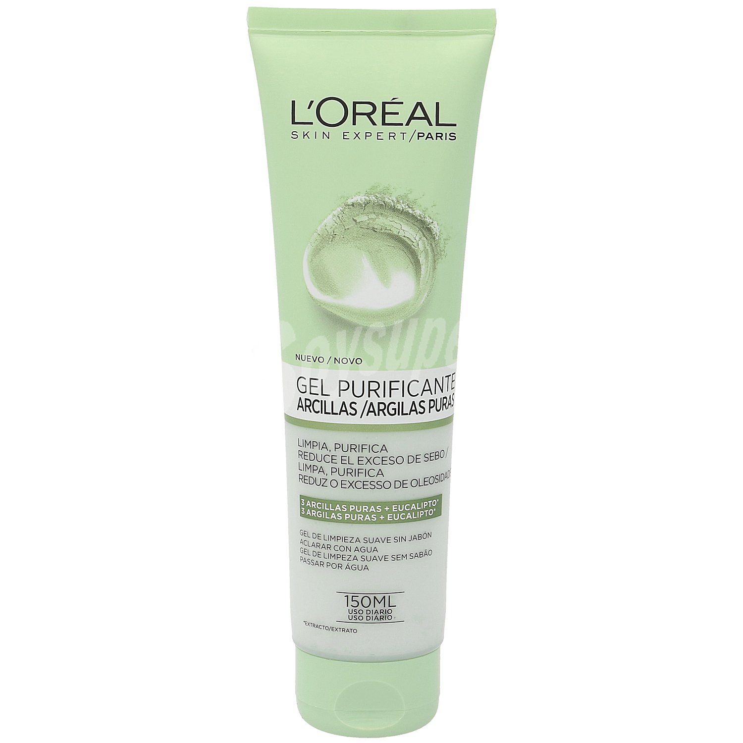 Gel purificador con 3 arcillas puras y extracto de eucalipto l'oreal