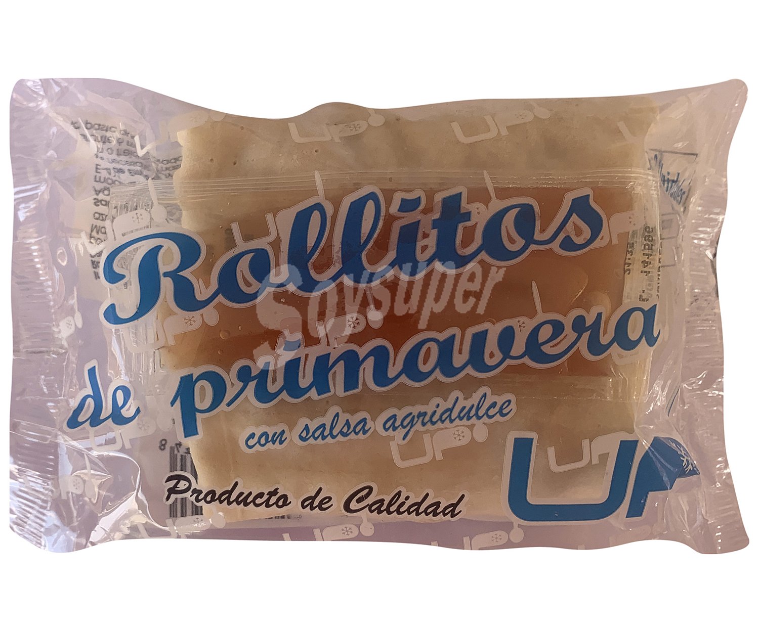 Rollitos de primavera congelados, con salsa agridulce