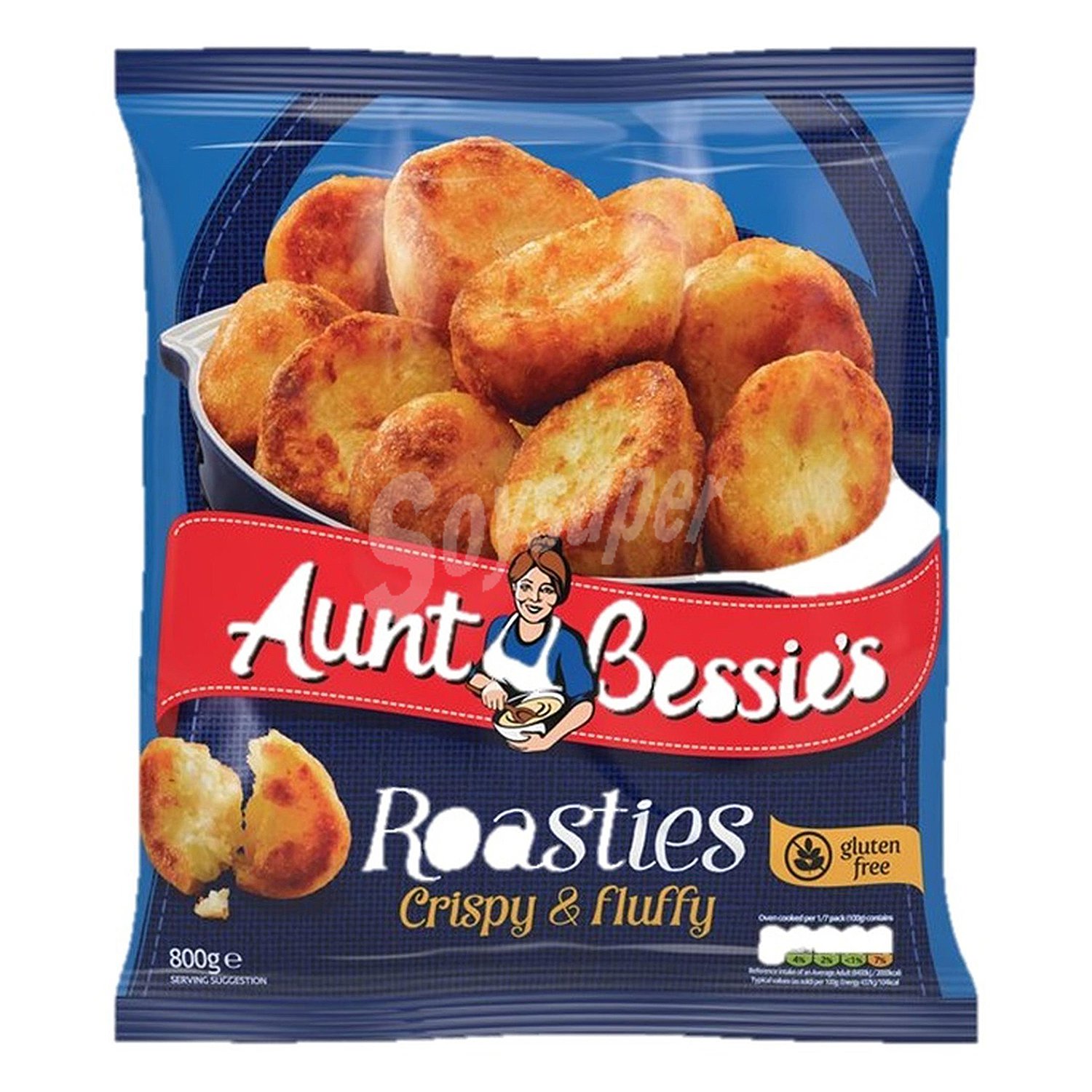 Patatas asadas roasties estilo casero sin gluten