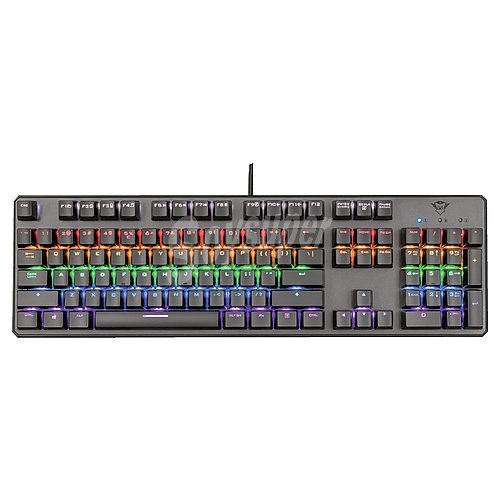 Teclado gaming mecánico trust GXT 865 Asta, iluminado, conexión Usb