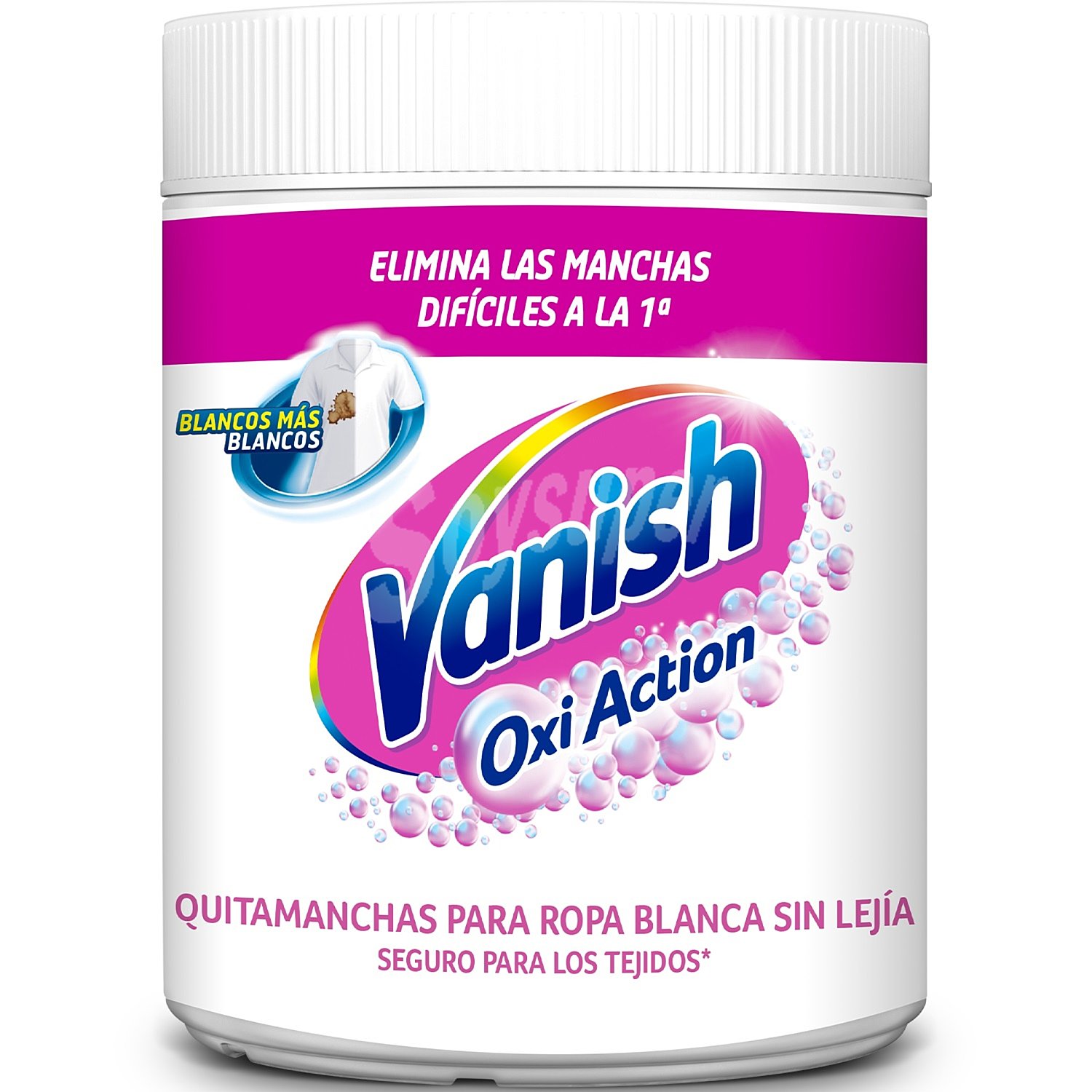 Oxi action quitamanchas para ropa blanca