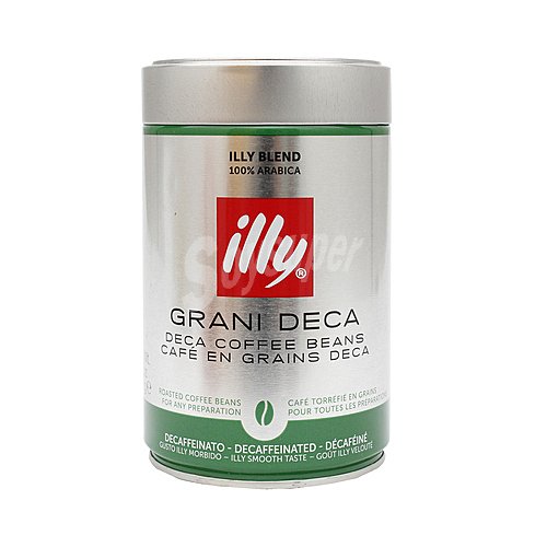 Illy Café en grano descafeinado illy