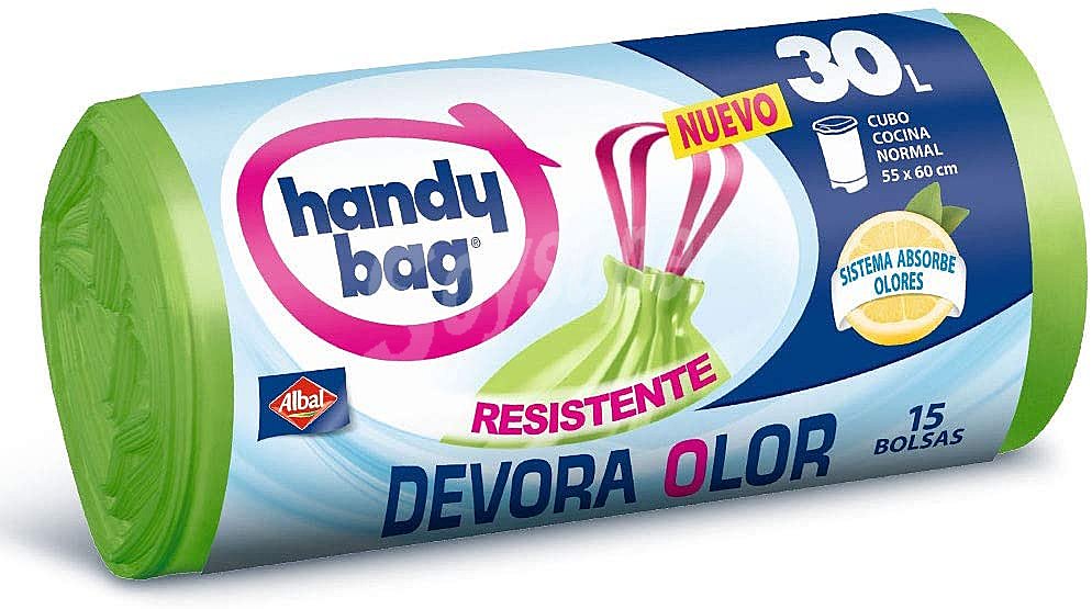 Bolsa de basura resistentes Devora Olor handy