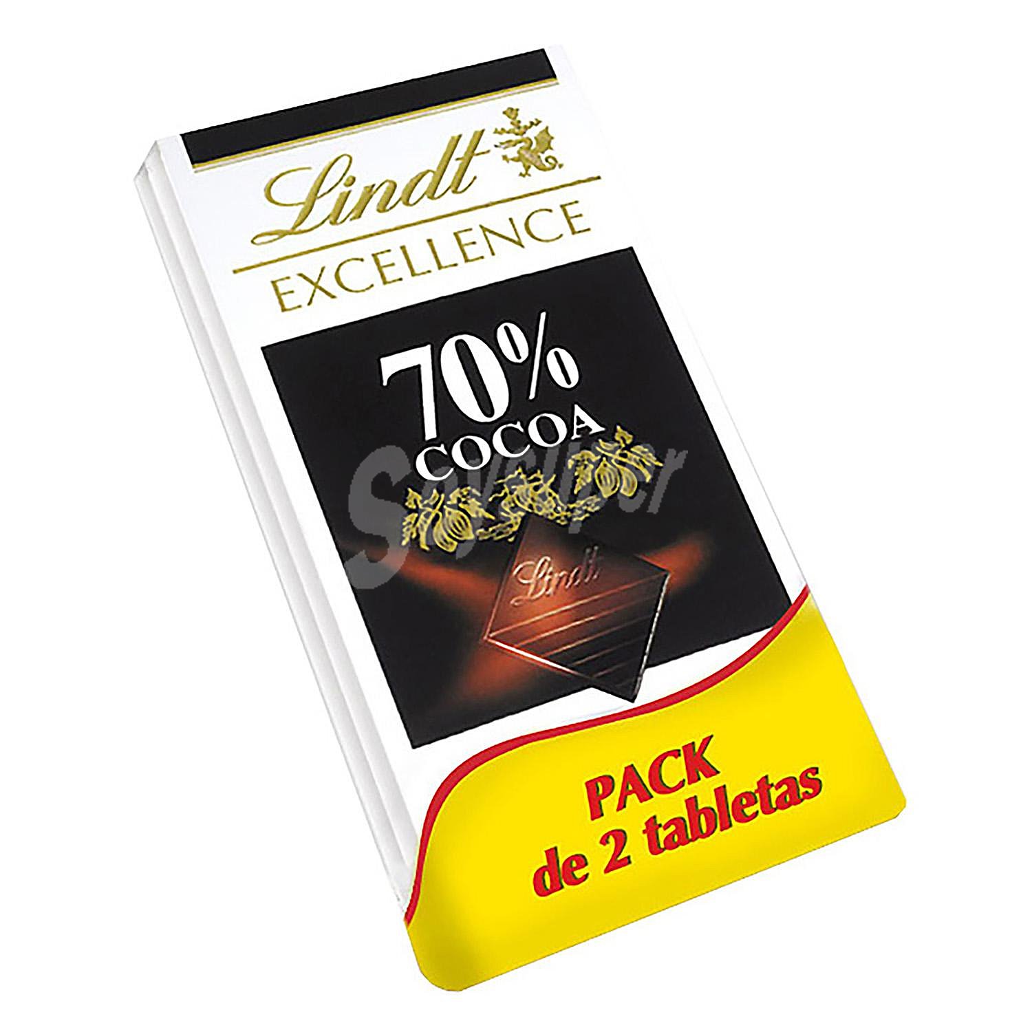 Chocolate negro 70% Lindt Excellence s de 100 G