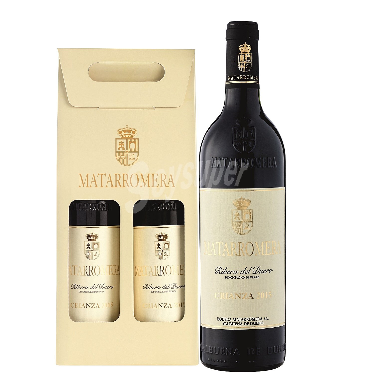 Estuche 2 Bot. Matarromera Tinto Crianza 2018