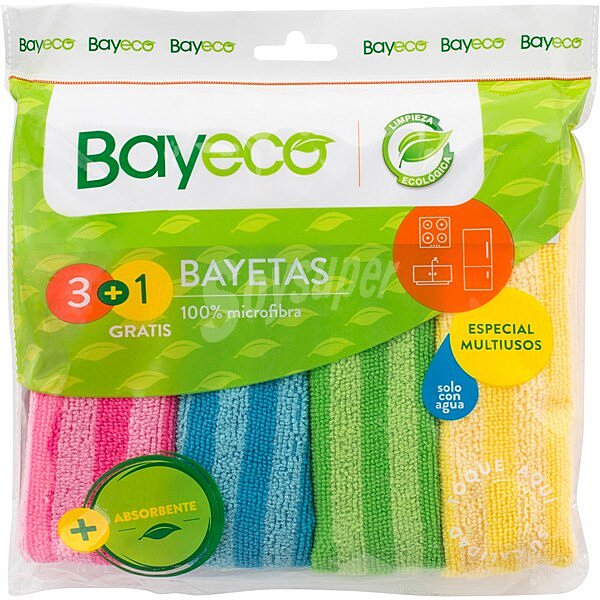 Bayeta multiusos microfibra