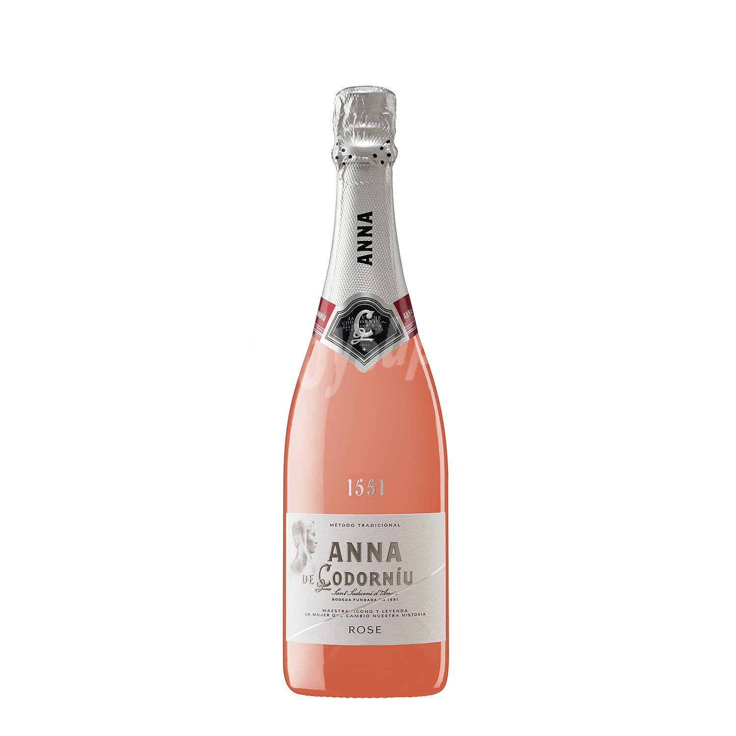 Cava brut rosado elaborado siguiendo el método tradicional 1551