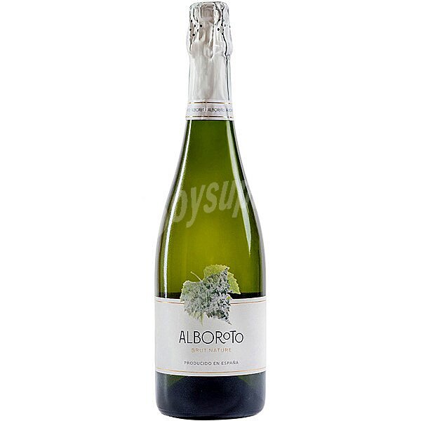 Vino blanco espumoso brut nature