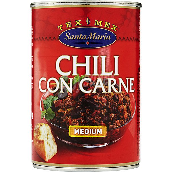 Santa maría Chili con carne santa maría