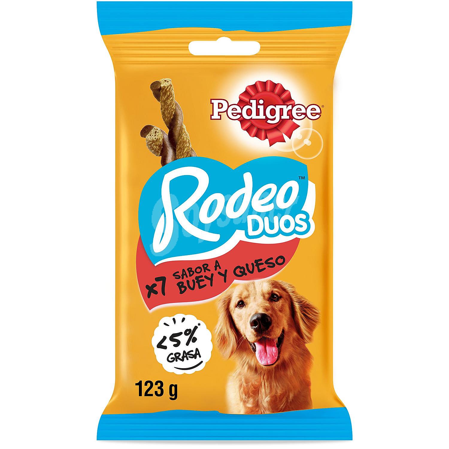 Snacks de buey y bacon para perro Rodeo Duos