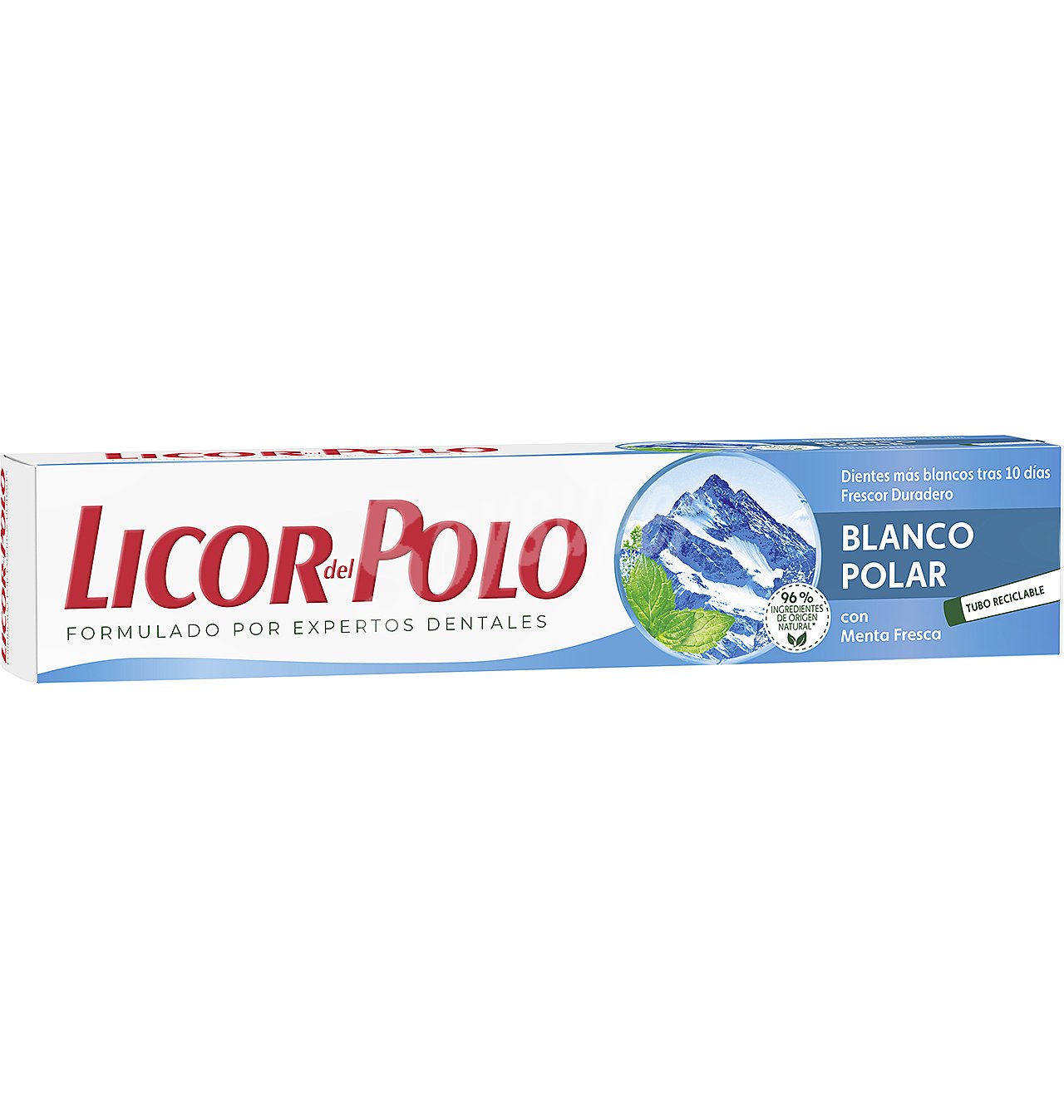 Pasta dentífrica blanco polar