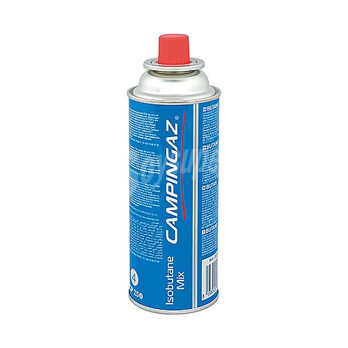 Bombona de gas CP250 220g para hornillos de camping, campingaz.