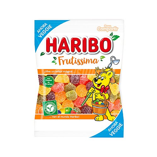 Haribo Caramelos de goma, aptos para vegetarianos haribo frutissima veggie