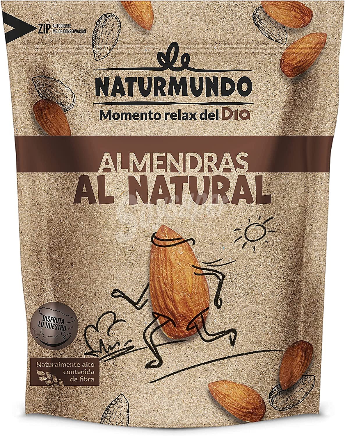 Almendras al natural con piel Naturmundo