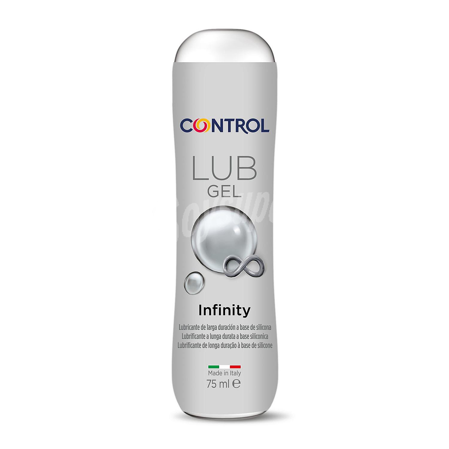 Gel lubricante íntimo de larga duración base silicona Lub Gel Infinity Control