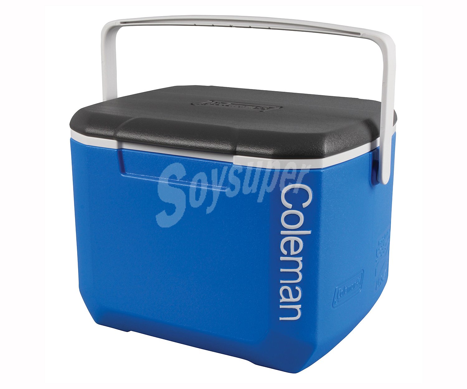 Nevera portátil rígida de de capacidad, color azul coleman 16QT