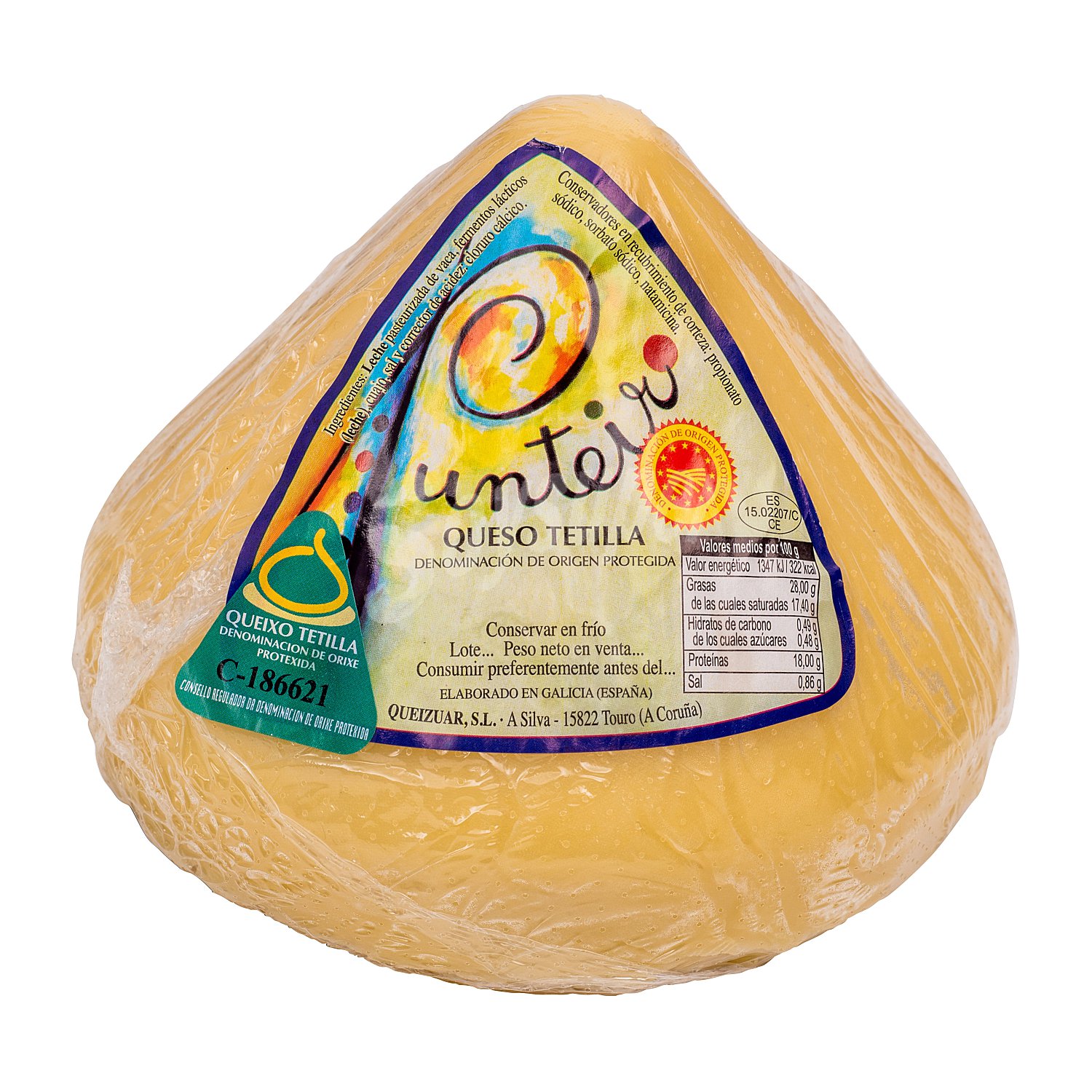 Queso tetilla de vaca