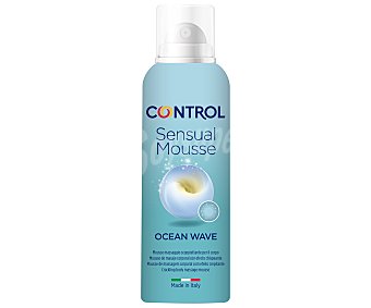 Mousse de masaje corporal con efecto chispeante y aroma a sales marinas