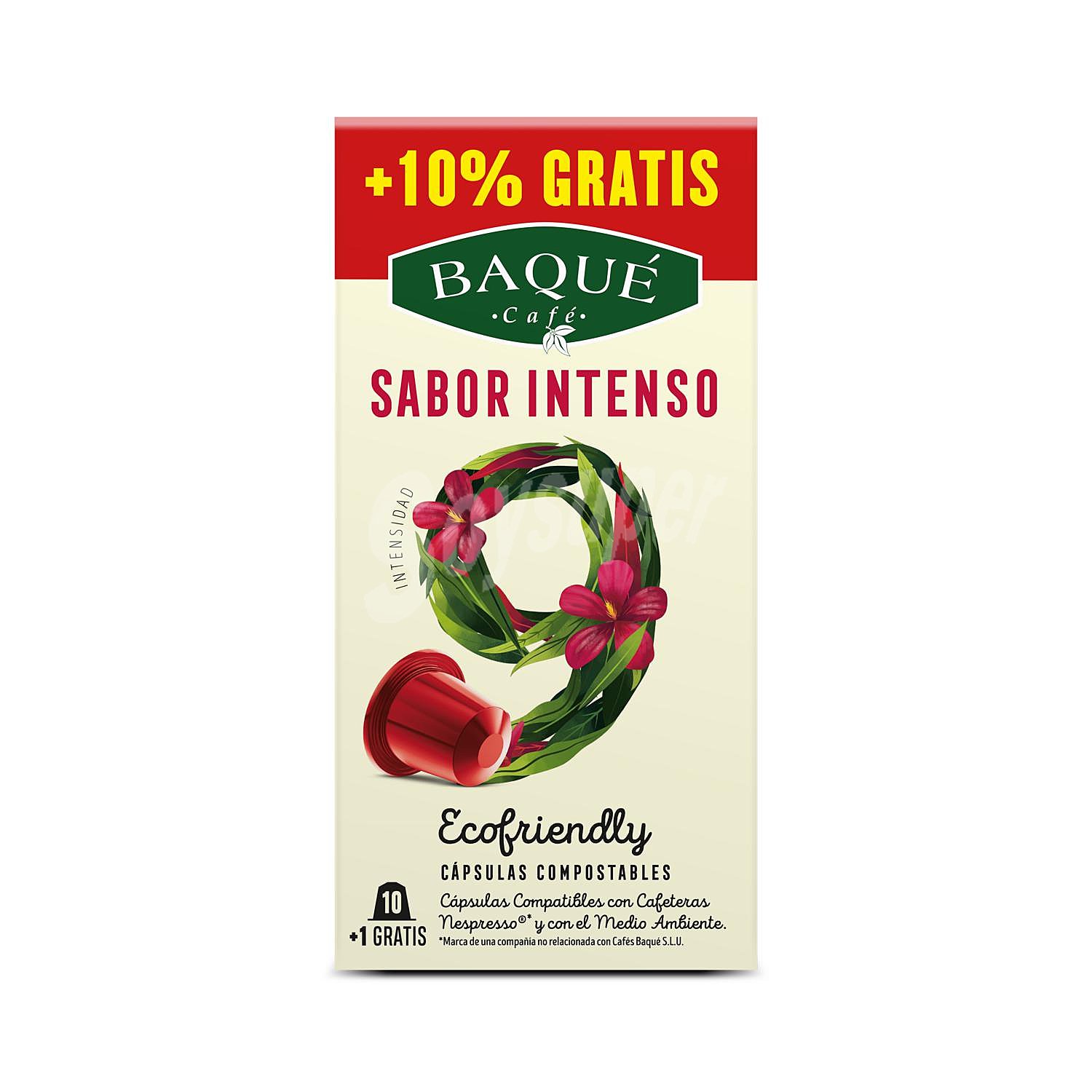 Café sabor intenso compostable Int. 9