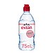 Agua mineral Evian tapón deportivo