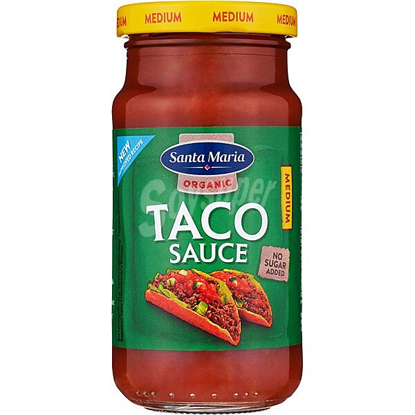 Salsa suave para taco ecológica