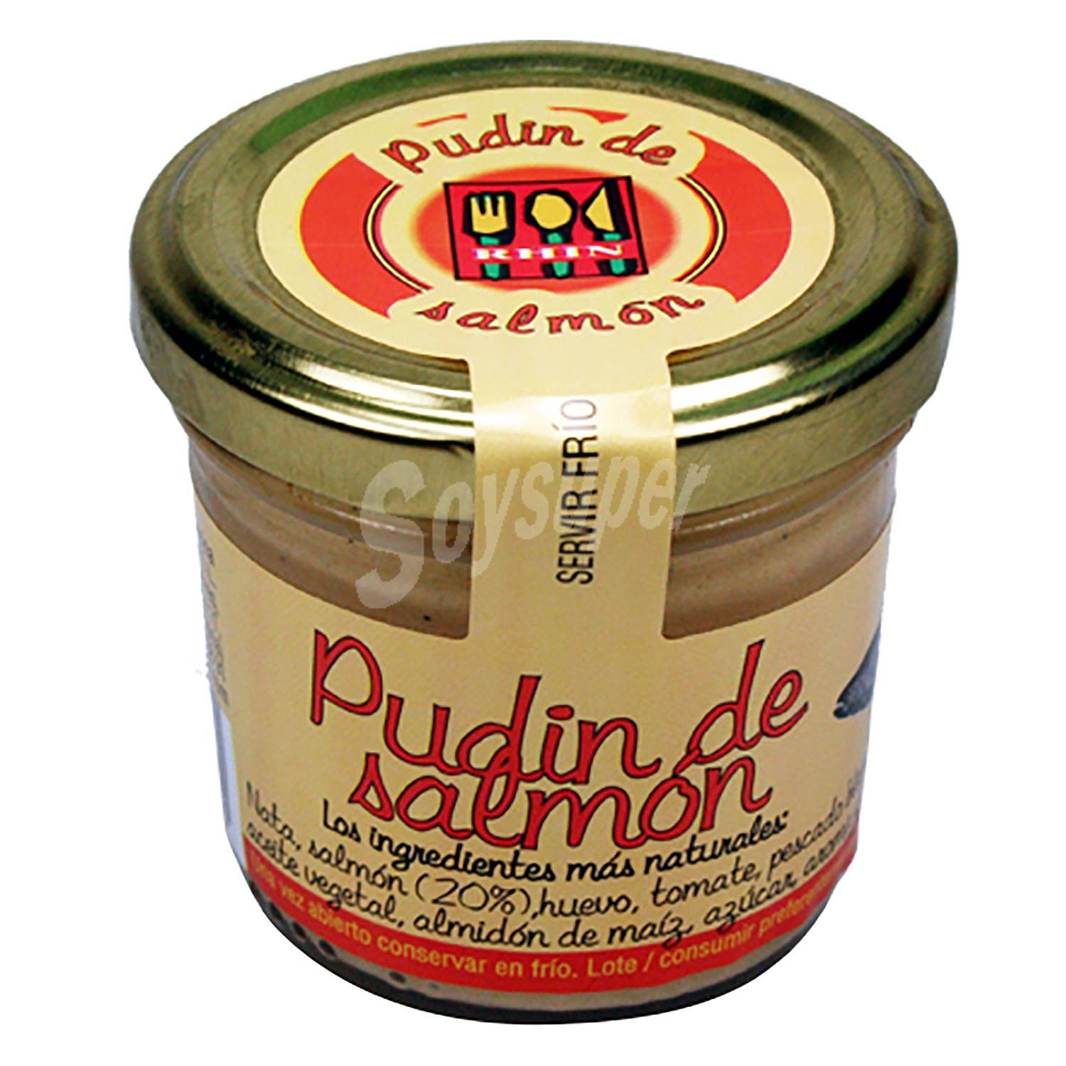 Pudin de salmón Rhin