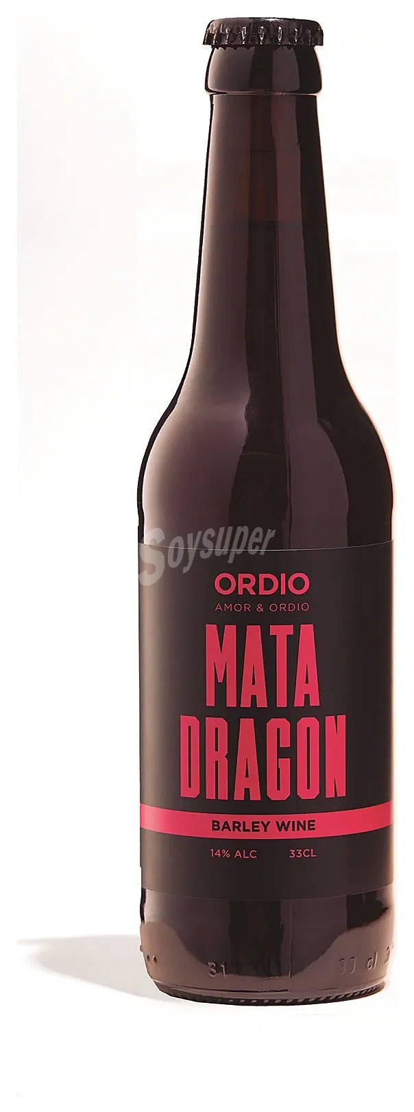 Cerveza mata dragon barley wine Ordio