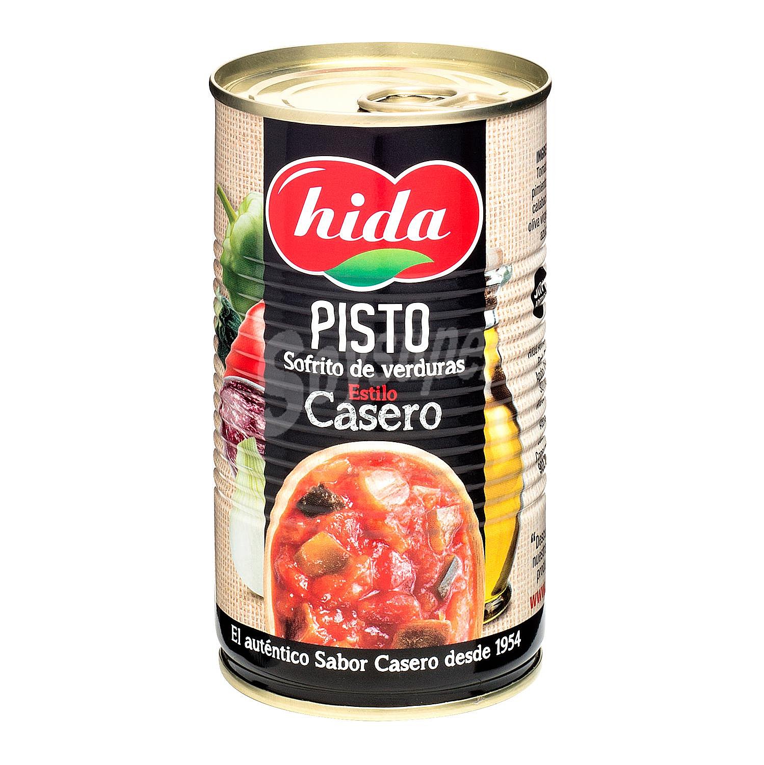 Pisto sofrito de verduras casero