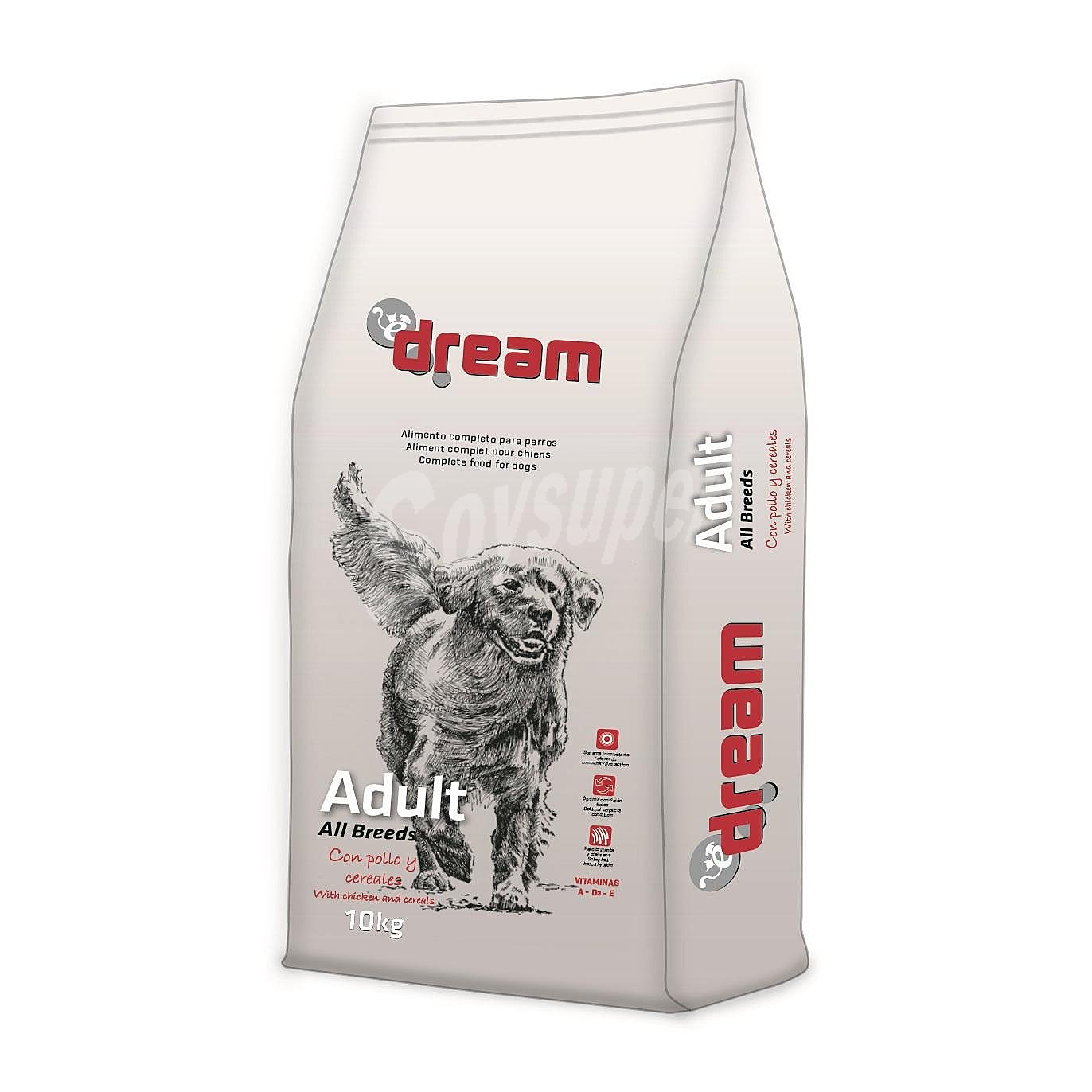 Pienso de pollo y cereales para perros adultos Dream instinct