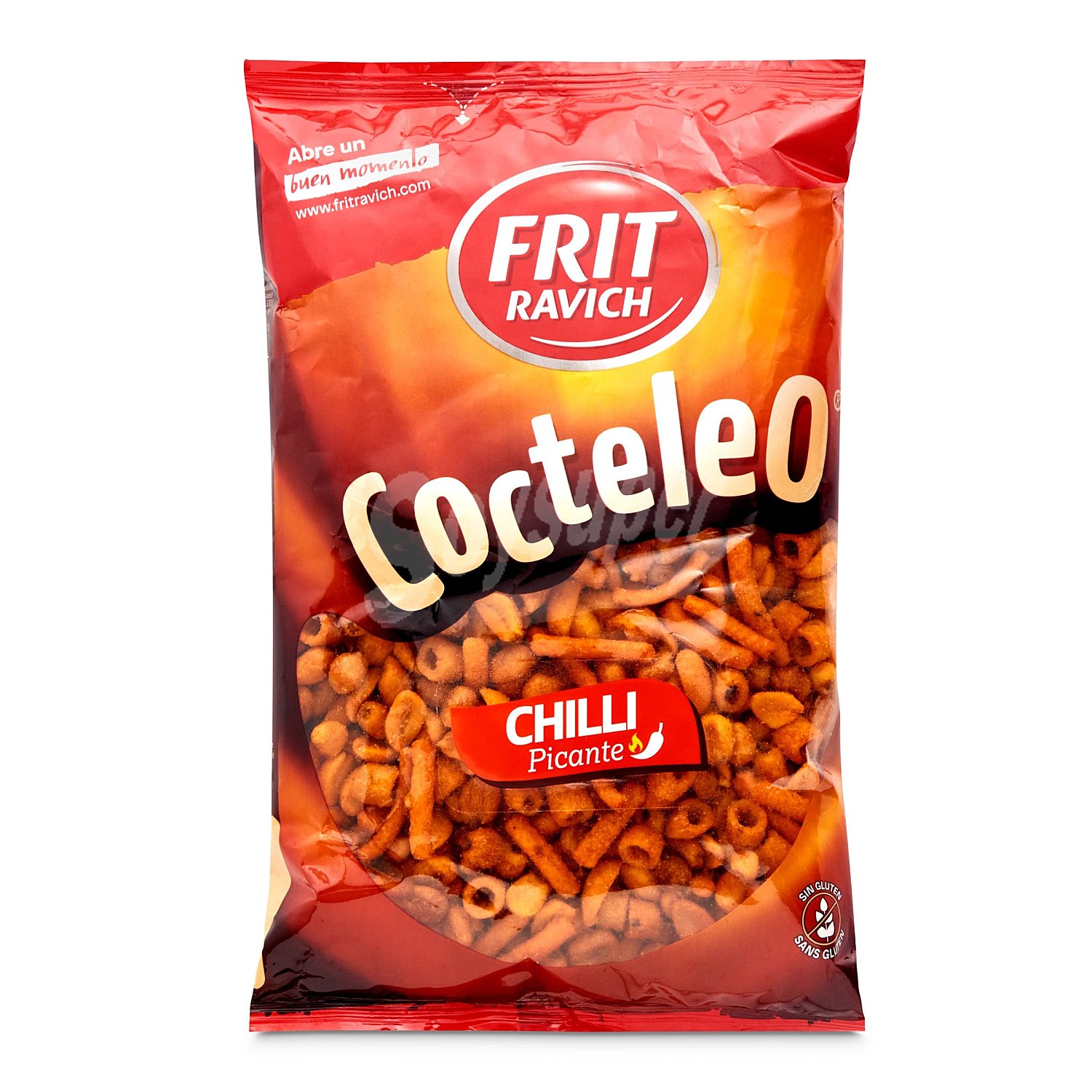 Cocktail de frutos secos con sabor a barbacoa y chili cocteleo