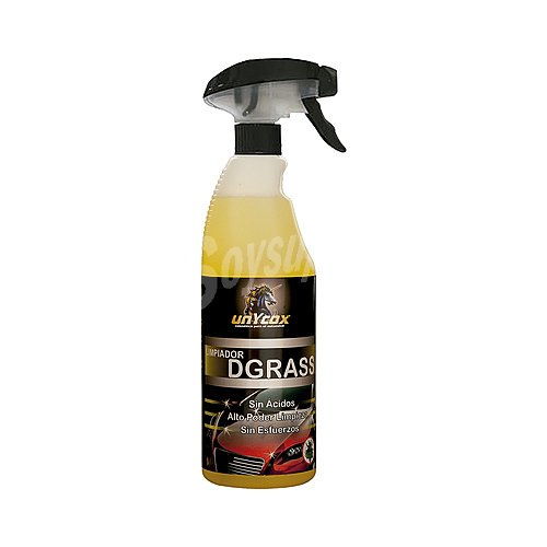 Limpiador desengrasante, 750ml, UNYCOX.