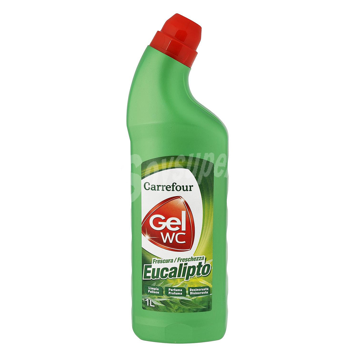 Gel WC verde desincrustante Carrefour