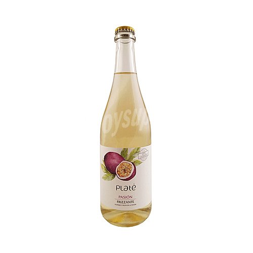 Platé Vino blanco frizzante con sabor a plátano y fruta de la pasión platé