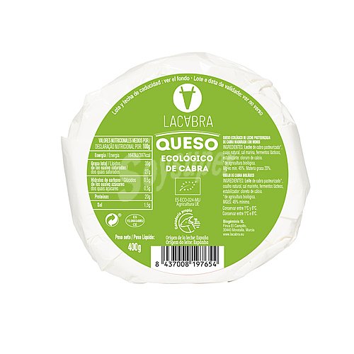 Lacabra Queso de cabra ecológico lacabra