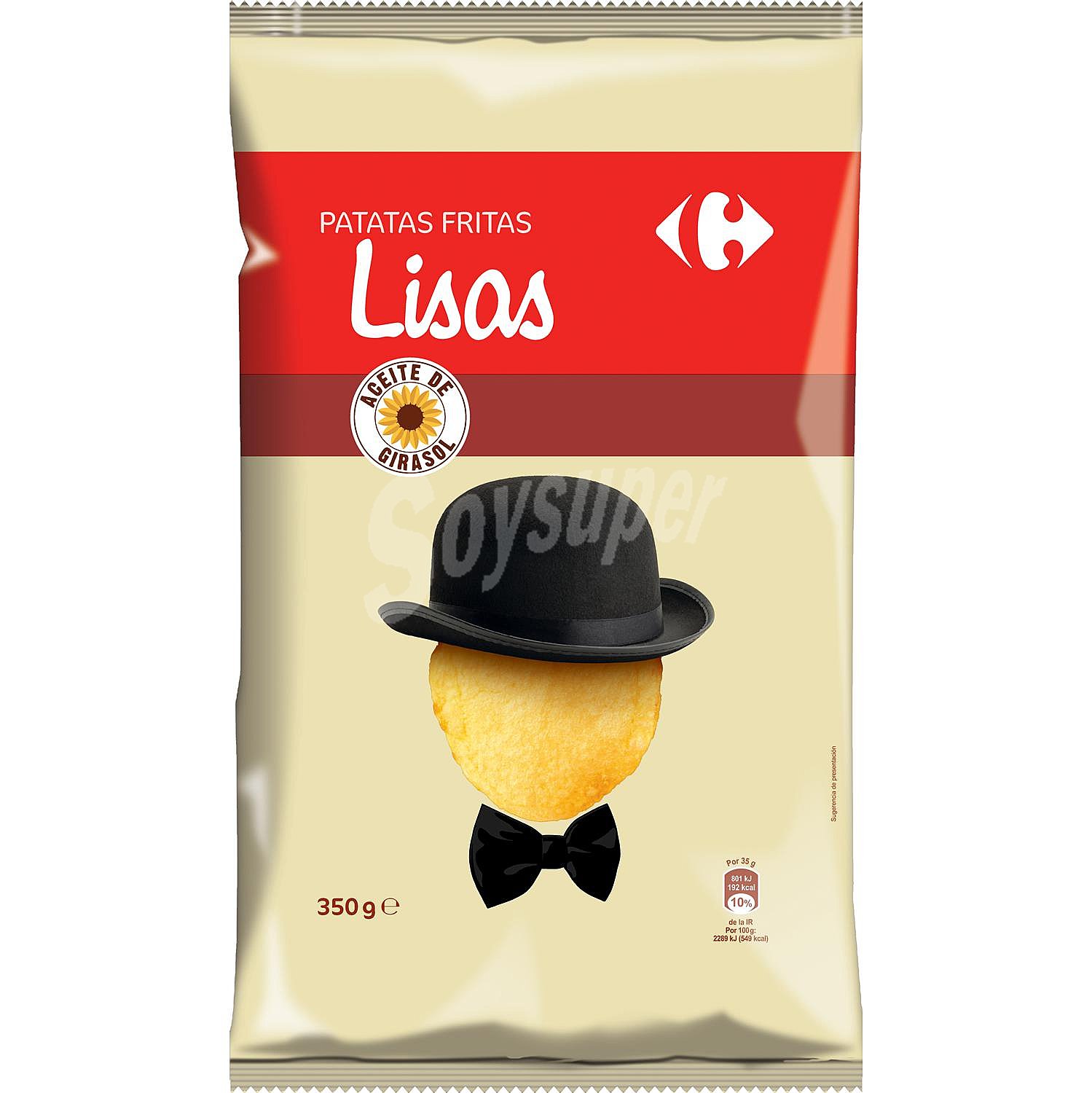 Patatas fritas lisas Carrefour