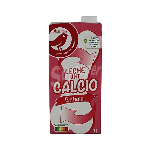 Producto alcampo Leche entera de vaca, enriquecida con calcio producto alcampo