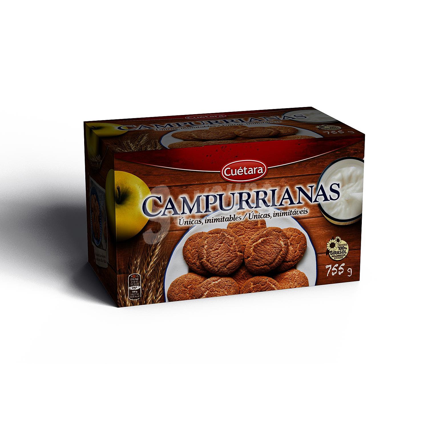 Galletas campurrianas